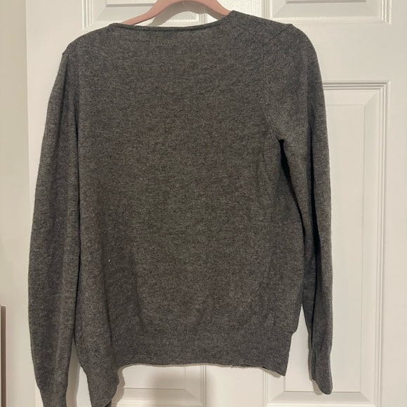 Grey babaton cashmere blend cardigan - Picture 4 of 5